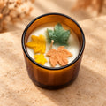 Fall Leaf Jar Candle