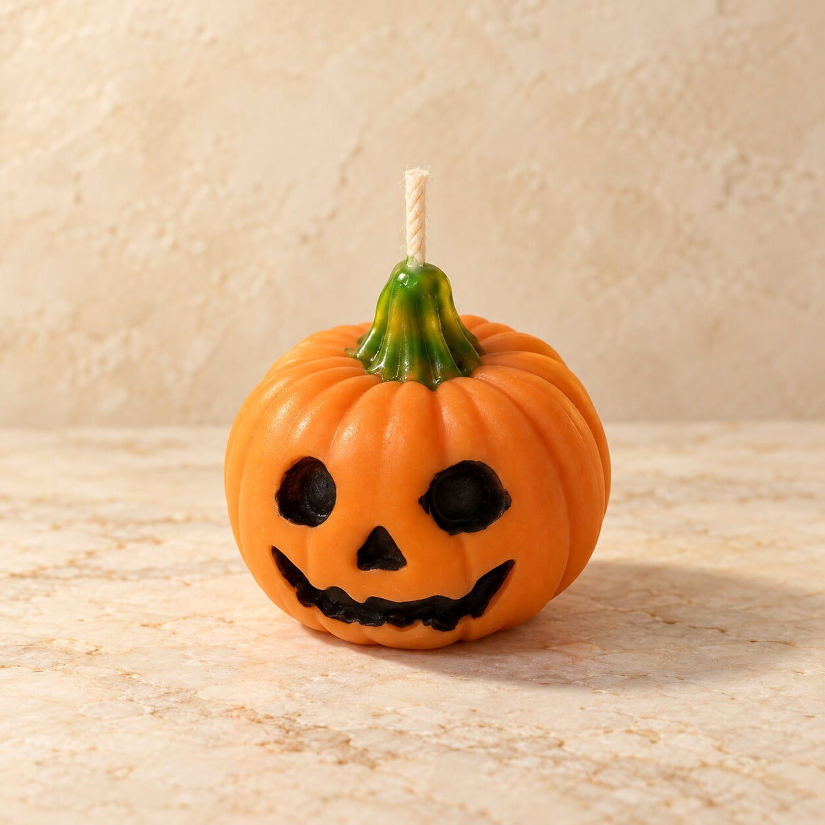 Pumpkin Face Candle