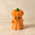 Pumpkin Ghost Candle