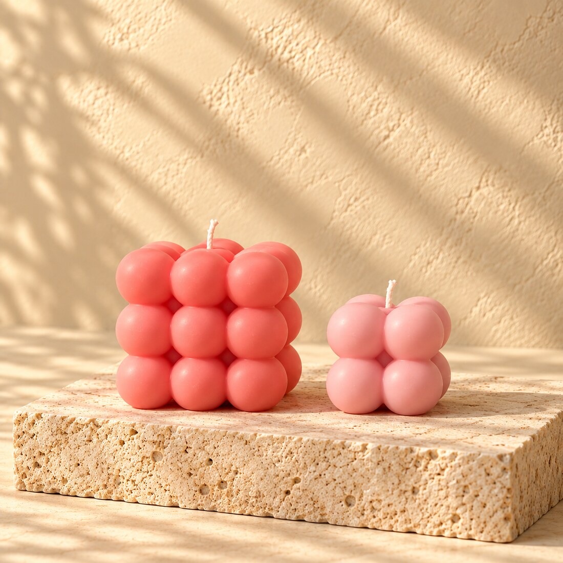 Bubble Cube Candle